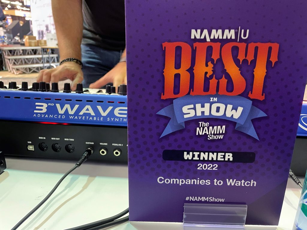 3<sup>rd</sup> Wave Wins NAMM “Best in Show” Award